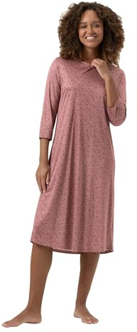 Mey Nachtwäsche Serie Little Vines Damen Nachthemden Vintage Mauve XL(44)