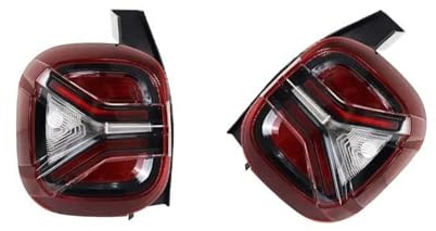 DZSQWETYU Rear Tail Light For Dacia For Duster 2 Facel 2020-2024 Car Rear Tail Brake Stop Light Warning Brake Light Auto Taillight Car Tail Lights(Left and Right)