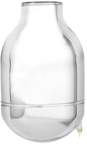VERDANVERSE Bottiglia d Acqua in Vetro Isolato Rivestimento Termico per Mantenere Bevande Calde Compatibile Bollitori Termici per Casa e Ufficio