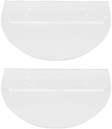 Phefop Estante Flotante para Plantas de Ventana, Estantes con Ventosa de Acrílico Transparente, 2 Uds, Soporte para Plantas Multicapa, Repisa Acrílica para Ventanas Interiores, Decoración de