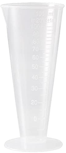 Kitchen Laboratory Plastic Measurement Beaker Measuring Cup 100ml