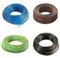 CAVO ELETTRICO UNIPOLARE N07V-K CAVO 1x1,5 mm² ISOLATO CON PVC - 4 MATASSE DA 50 METRI COLORE MARRONE - NERO - BLU - GIALLO VERDE FLESSIBILE