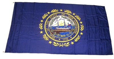 Fahne / Flagge USA New Hampshire NEU 90 x 150 cm Flagge