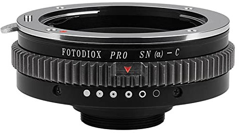 Fotodiox Pro Lens Mount Adapter Compatible with Sony A-Mount and Minolta AF Lenses to C-Mount Cameras