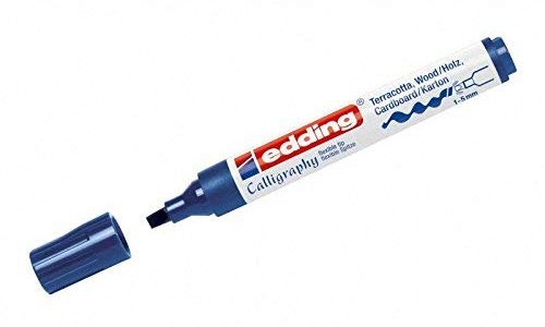Kalligrafie-Marker creativ 1455 stahlblau 1-5mm