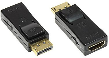 Good Connections cavo di collegamento mini display nero Da DisplayPort a HDMI Adapter Nero