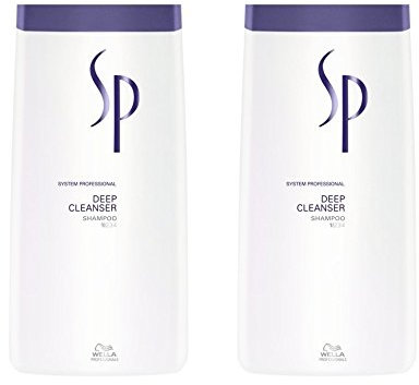 Wella SP Deep Cleanser Shampoo 2 x 1000 ml Expert Kit System Professional Care
