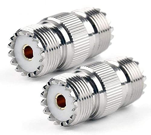 TengKo UHF Femelle à Femelle SO-239 SO239 Adaptateur RF Coaxial Coaxial Câble Adaptateur Connecteur pour Antenne Radio Mobile