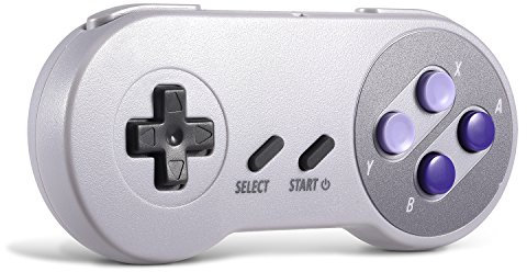 miadore 2 Pack 2.4G Wireless Controller Classic SNES USB Gamepad Joystick für PC Windows Mac und Retropie Gamepad NES/SNES Emulator