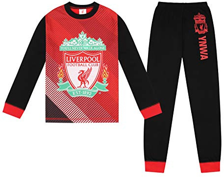 Liverpool FC Boys Pyjamas Long Sublimation Kids OFFICIAL Football Gift