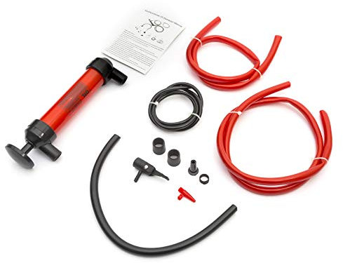Powerful Hand Siphon/Pump Fuel Petrol Oil Diesel Water Syphon Lubricant Transfer Car Boat Motorcycle Van