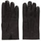 Hugo Boss Herren Lederhandschuhe mit Futter, Hainz3, Black, size 9