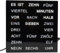 CBK-MS Uhr mit Deutscher LED Wort Anzeige Wortuhr schwarz 20x20 cm Tischuhr Wanduhr