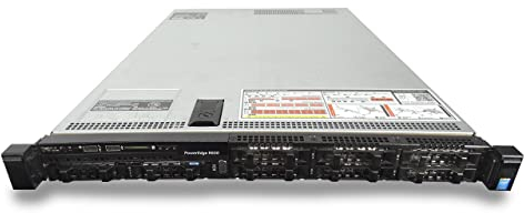 Serveur rack Dell R630 | 8x SFF | 2x Xeon 12-Core E5-2678 V3 | 128 Go RAM DDR4 | 2 x 900 Go SAS | H730 Ctrl | 4x LAN 1000 | 2xPSU | Windows Server std 2022 (certifié reconditionné)