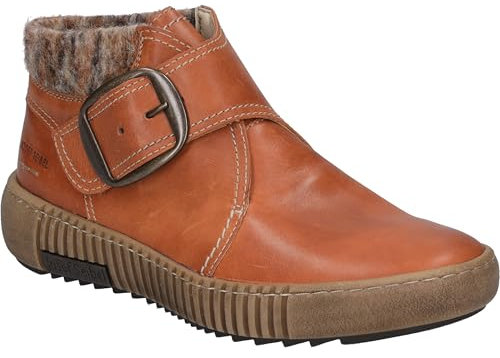 Josef Seibel Damen Maren 25 Mode-Stiefel, orange-Kombi, 36 EU