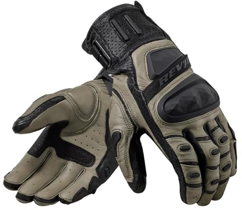 REV'IT! Revit Cayenne 2 Motorrad Handschuhe, schwarz/sand, L