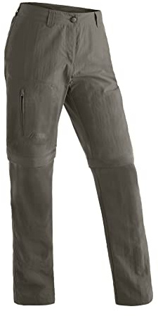 Maier Sports Nicole, Damen Wanderhose, Wasserabweisende Outdoorhose | Für Trekking und Hiking, Dryprotec für schnelles Trocknen, Zipp-off-Funktion, Perfekt für das ganze Jahr