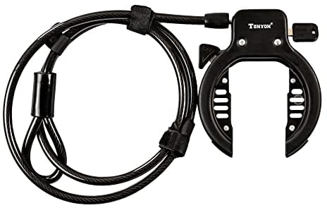 Zündapp Fahrradschloss Z902 Kabelschloss mit Rahmenschloss 150 cm E Bike Schloss