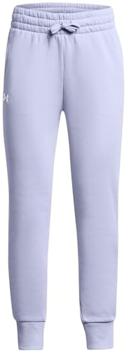 Under Armour Ua Rival Fleece-Jogginghose für Mädchen, (539) Celeste / Weiß, S