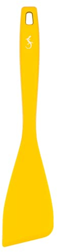 LURCH 240044 Smart Tool Wendespatula UV ProTech Oberflächenveredelung 28cm Silikon mit Nylonkern, Lemonade