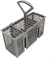 Universal Cutlery Basket, Dishwasher Cutlery Basket Storage Organiser For Bosch For Siemens for Bauknecht Dishwashers 22.8 x 9 x 11.7 cm(1)