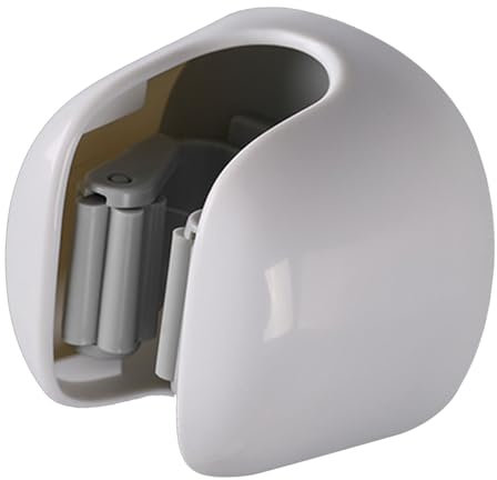 HERCHR Broom Holder, Broom Closet Mop and Broom Holder Wall Mount Mop Organizer Broom Mount Broom Mop Organizer Vacuum Holder Wall Mount