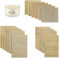 Bieiyhe 18pcs Selbstklebende Buchstaben Aufkleber Gold Silber Klebebuchstaben Wachsbuchstaben für Kerzen Buchstaben Sticker zum Aufkleben Wachszahlen Aufkleber Kerzen Sticker Letter Alphabet Nummern