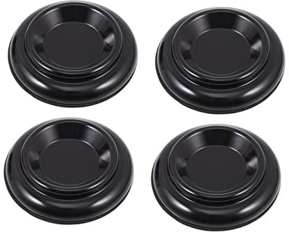 Parliky 4 Stück Abs Klavierfußpolster Rutschfeste Und Geruchslose Bodenmatten Schwarz Praktischer Klavier Schallschutz Für Flügel Und Tische Im Wohnzimmer