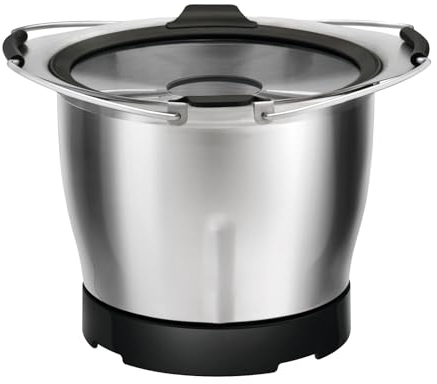 WMF Avantgarde Mini-Bowl 1,4l Rührschüssel klein, Zubehör für WMF Avantgarde Küchenmaschine, Kunststoff, Edelstahl Rührschüssel spülmaschinengeeignet