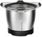 WMF Avantgarde Mini-Bowl 1,4l Rührschüssel klein, Zubehör für WMF Avantgarde Küchenmaschine, Kunststoff, Edelstahl Rührschüssel spülmaschinengeeignet