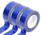 Aoktorkit Lot de 3 rouleaux de ruban adhésif holographique Washi à paillettes - 15 mm x 5 m - Bleu