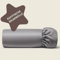 Amqua Bettlaken 200x220 Baumwolle Dunkelgrau | Spannbettlaken hohe Matratze 30cm Steghöhe| ägyptische Baumwolle Bettlaken 200x220cm | Mako Satin Bettlaken 200x220 Grau| Spannbettlaken Baumwolle