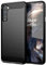 Max Power Digital Cover per OnePlus Nord 5G Protettiva Case Custodia in Morbida Silicone Resistente Fibra di Carbonio Antiurto Anti-Graffio Nero [Supporta Ricarica Wireless]