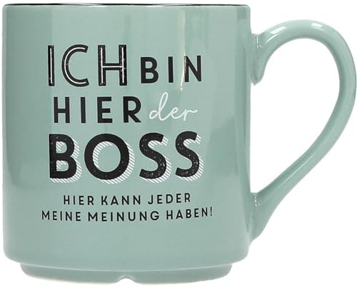 Depesche 0013594-037 Lieblingsbecher Motiv Nr. 37, Henkeltasse mit Spruch, 300 ml, aus Porzellan, teilweise mit Goldfolie und Innendruck