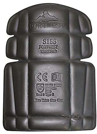 Portwest Portwest Knee Pad, Size: One Size, Colour: Black, S156BKR