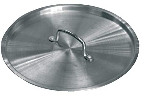 Vogue Deep Boiling Lid Aluminium - 285mm | Retains heat and steam to speed up cooking times, helping busy professional kitchens run efficiently during service.