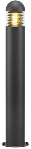 SLV Außenleuchte C-POL | Design Außen-Standleuchte, stilvolle Außenbeleuchtung | Outdoor LED Wege-Leuchte, Pollerleuchte, Weg-Beleuchtung, Garten-Lampe, Gartenbeleuchtung | E27 max. 20W
