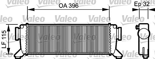 Valeo Ladeluftkühler, Motorkühlung 817759 | Kompatibel mit: MERCEDES-BENZ A-CLASS, A-CLASS, VANEO