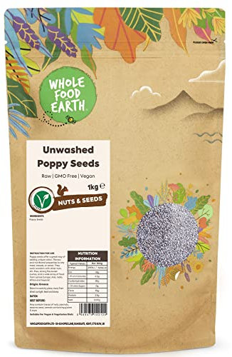 Wholefood Earth - Unwashed Poppy Seeds, 1 kg