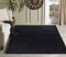Serdim Rugs Moderner Shaggy Modern Shaggy Teppich, hoher Flor Flor lang, Soft Touch, Teppich Uni Schwarz; Größe: 160 x 230 cm