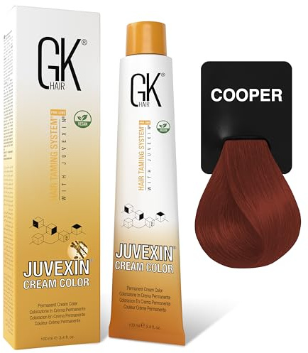 GK HAIR Hair Color Cream Tube (3.4 Fl Oz/100ml) Nourishing Colors for Styling High-Performance Long Lasting Semi Permanent Natural Toner Dye