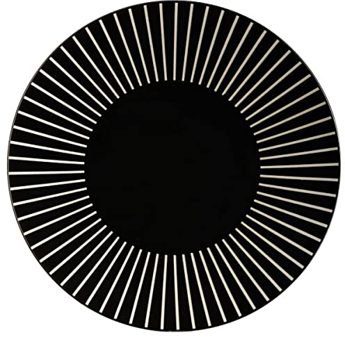 Secret de Gourmet - Piatto nero sole D27