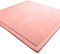 LEHOUR Verdickung Korallen Samt Teppich Kinder Krabbeldecke Weiche Tatami Teppiche Kinder rutschfeste Vergrößern Spielmatte (Rosa, 200 * 200CM)