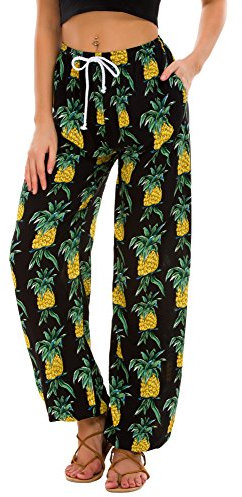 Urban GoCo Damen Haremshose Boho Hippie Hose (Large, #15)