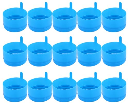 BESPORTBLE 25pcs Replacement Bottle Lid,Gallon Water Jug Cap Reusable Water Bottle Jug 5 Gallon Can Cap Gallon Water Jug Cap Lid Silicone Stopper Water Jug Cap Reusable Water Bottle Jug