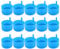 BESPORTBLE 25pcs Replacement Bottle Lid,Gallon Water Jug Cap Reusable Water Bottle Jug 5 Gallon Can Cap Gallon Water Jug Cap Lid Silicone Stopper Water Jug Cap Reusable Water Bottle Jug