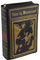 Things2Die4 Handtasche Alice im Wunderland aus Vinyl, 24 cm lang, Schwarz, Schwarz, Small