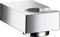 hansgrohe 28387001 Support de pommeau de douche moderne en chrome