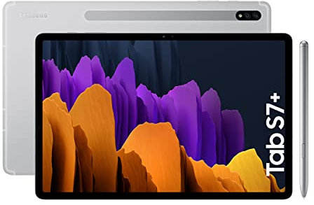 Samsung Galaxy Tab S7+ 12.4 Wifi - Tablet 128GB, 6GB RAM, Silver