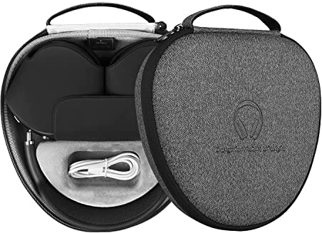 Apple AirPods Max Smart Case mit Schlafmodus, ultradünne Reisehülle, langlebige Hartschale, Grau